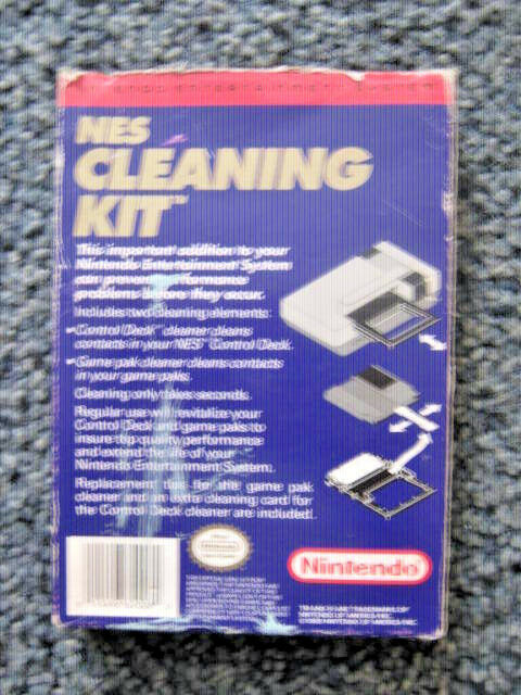 Nintendo NES Cleaning Kit with Box