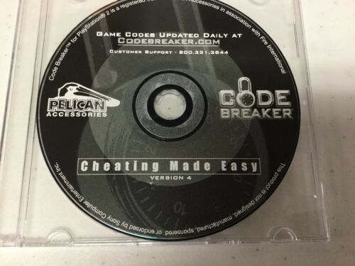 Code Breaker Cheating Made Easy Version 4 Ps2