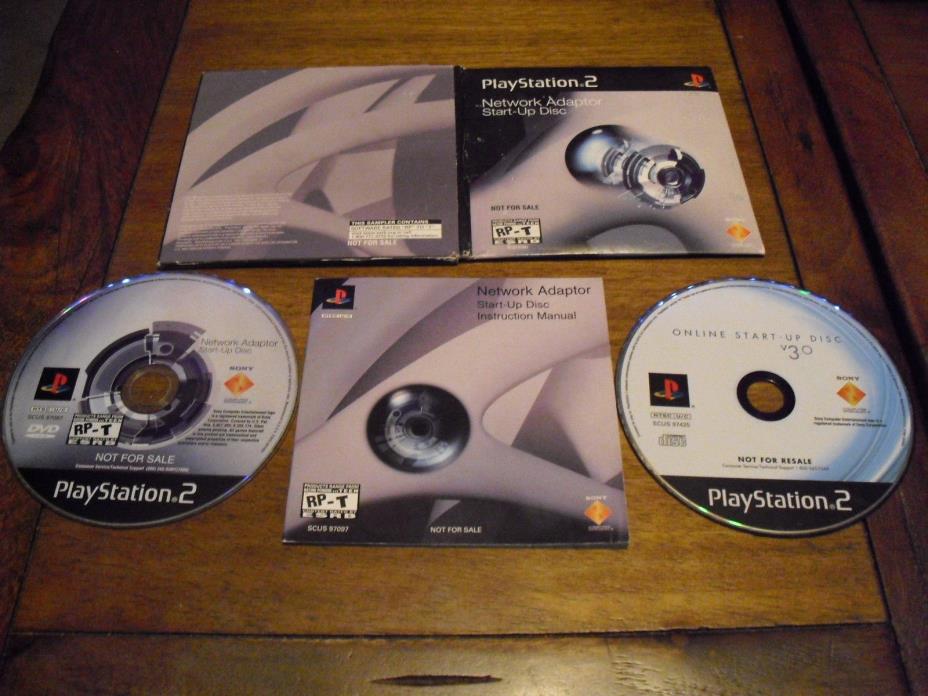 PlayStation 2 Network Adaptor Start-Up Disc (PlayStation PS2)