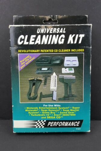 Performance Universal Cleaning Kit for Super Nintendo, NES, Genesis, Sega Master