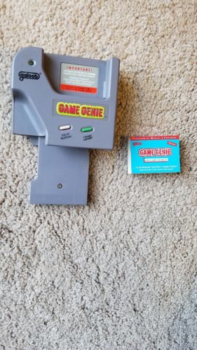 Galoob Game Genie for Nintendo Gameboy with Code Book