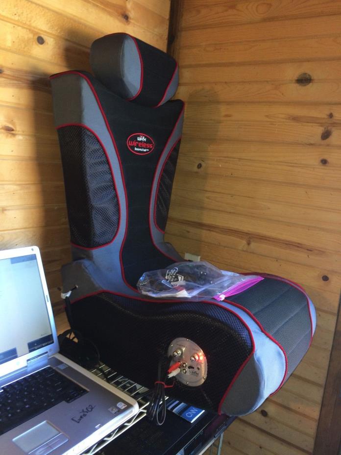 VIDEO GAMING CHAIR THE WI-FI BOOM CHAIR ENTERTAINMENT GAMING
