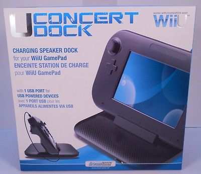 DreamGear Wii U Concert Dock **US SELLER**