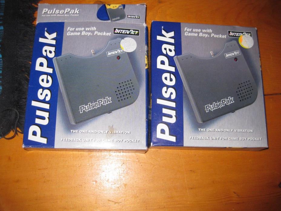 INTERACT PULSE PAK FOR GAMEBOY POCKET WITH BOX AND INSERT