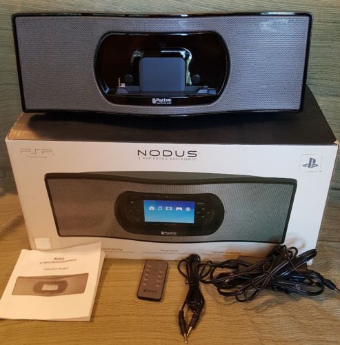 PSYCLONE NODUS PSP SOUND SYSTEM / CHARGING DOCK w/REMOTE!! USED