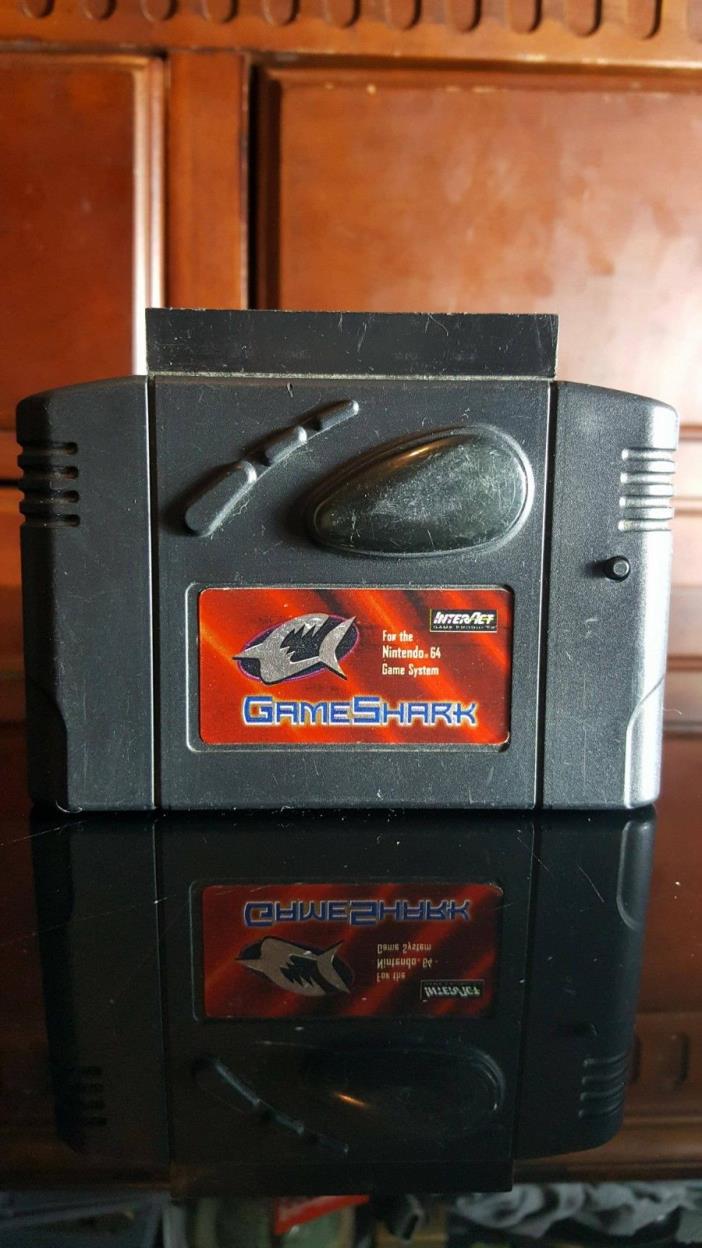 InterAct Game Shark Pro for Nintendo 64 N64 Version 3.3 V3.3 Cheat Cartridge
