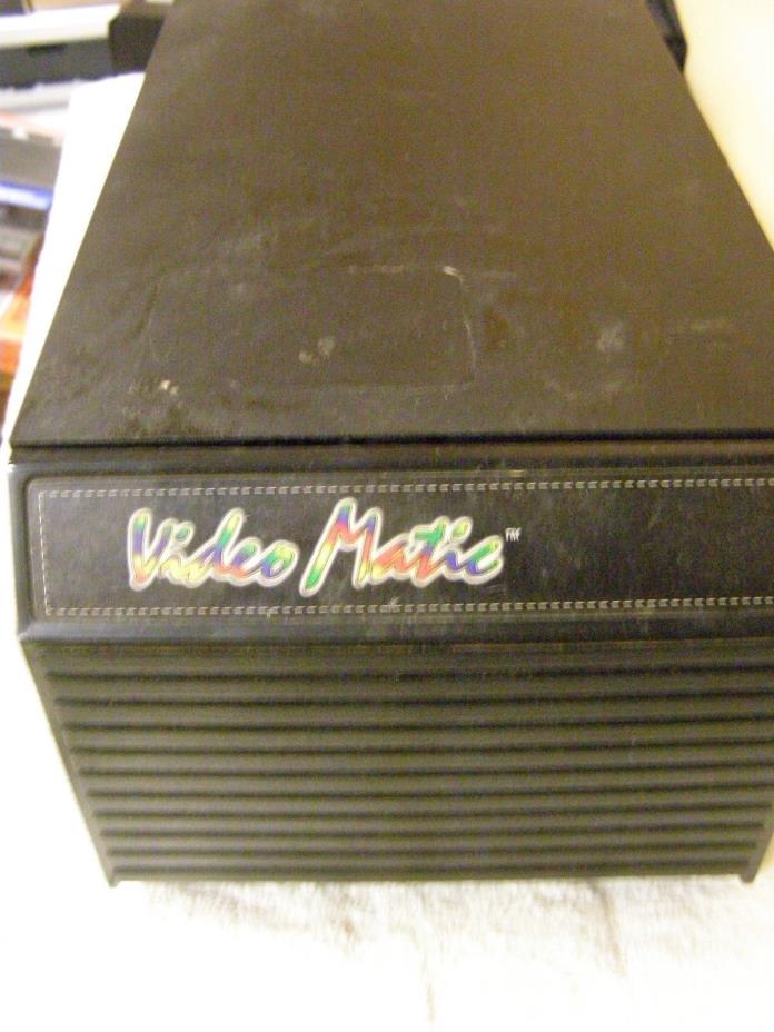 VTG - Video Matic SNES N64 PS1 CD Game Storage Unit w Extra Tray