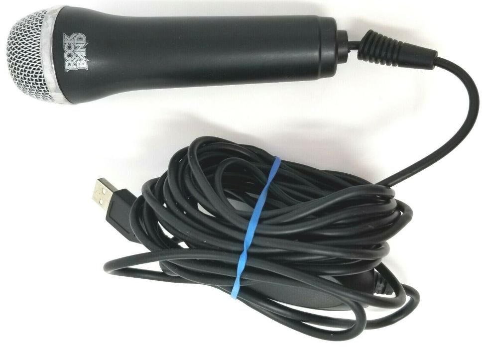 Rock Band EA USB Microphone by Logitech (Wii, PS3, XBOX 360) A-0234A - Black