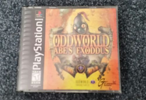 Oddworld: Abe's Exoddus (Sony PlayStation 1, 1999) CASE ONLY