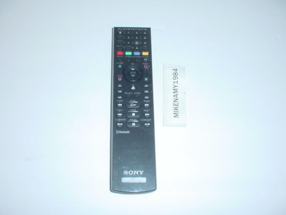Sony PlayStation 3 PS3 Blu-Ray BD Media Remote Control Bluetooth PS3 CECHZR1U