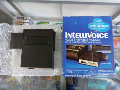 Mattel Electronics Intellivision INTELLIVOICE Voice Synthesis Module w/BOX BONUS