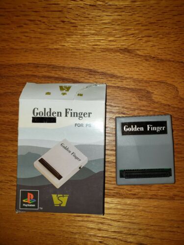 Sony PlayStation 1 - PS1 - Golden Finger Cheat Cartridge