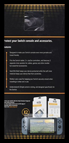 Glass Screen Protectors Compatible W Nintendo Switch Premium Tempered Protector