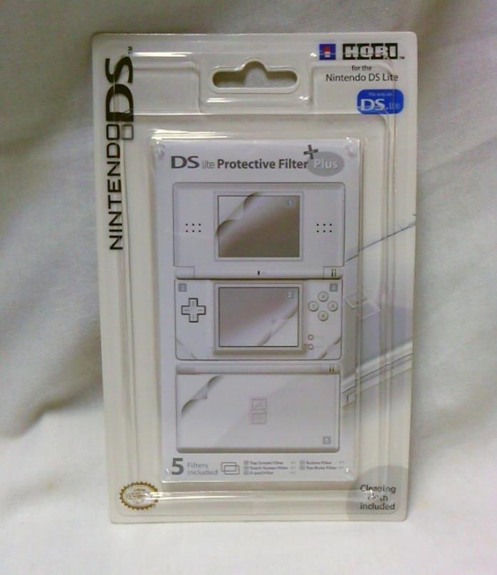 Hori protective filter plus for Nintendo DS Lite - set of 4 - MISB!
