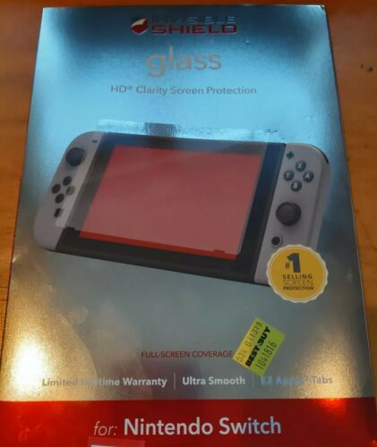 Nintendo Switch  InvisibleShield Glass HD Clarity Screen Protector