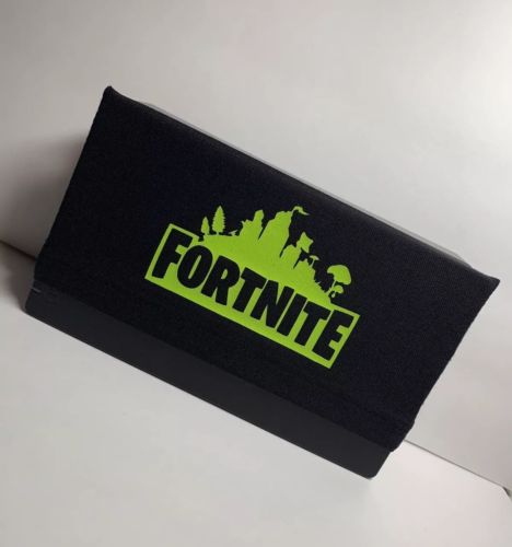 Fortnite Neon Green Nintendo Switch Dock Sock Cover Screen Protector