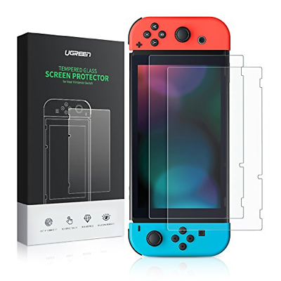 UGREEN Screen Protector Compatible with Nintendo Switch 2017 Tempered Glass Film