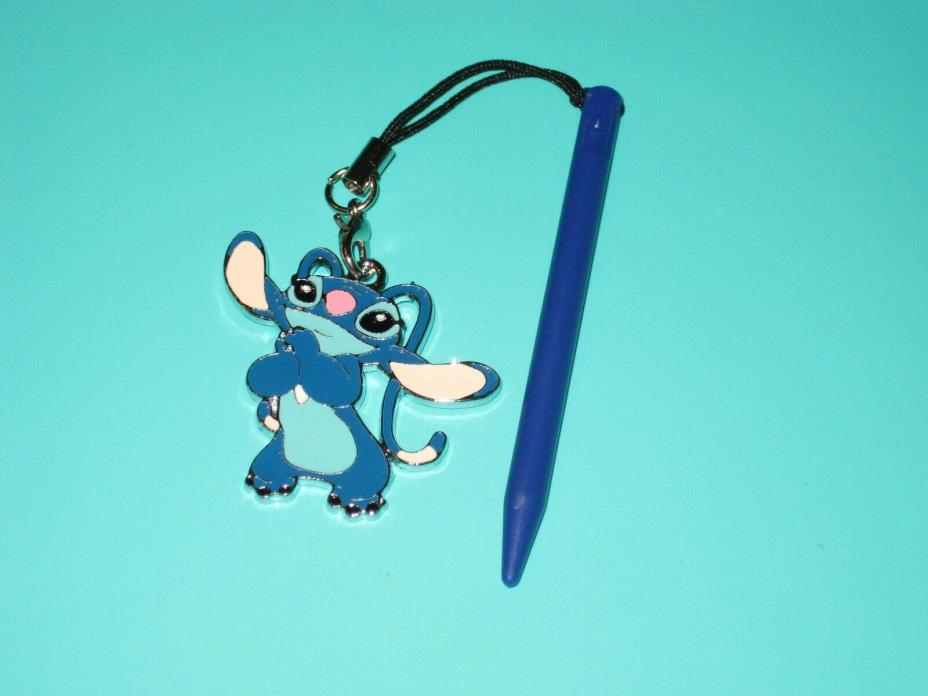 (Blue) Nintendo 3DS Stylus With Stitch Charm Attached