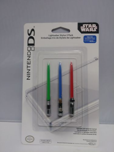 Star Wars Lightsaber Stylus for Nintendo DS Very Cool!!! Brand New In Package