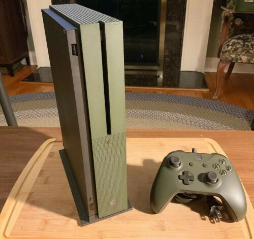 Microsoft Xbox One S Battlefield 1: Military Green Special Edition Bundle 1TB
