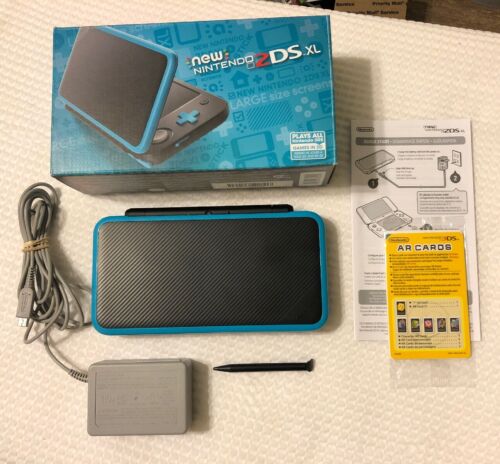 New Nintendo 2DS XL (JAN-001) Handheld System - Black & Turquoise....FREE S&H!!!