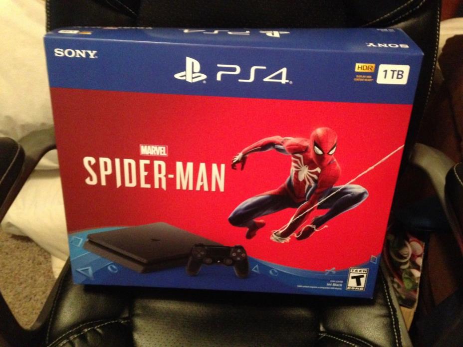 ********SONY PLAYSTATION 4 SLIM MARVEL SPIDER-MAN BUNDLE PS4 (BOX ONLY)*********