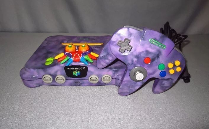 Nintendo 64 Console Customized Zelda Majora´s Mask N64 play with style!!
