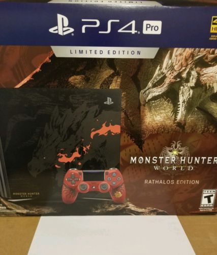 Sony PlayStation 4 Pro 1TB Monster Hunter World Console