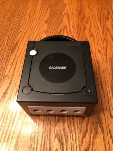 Nintendo GameCube Black Console Only Without Cords Pre-Owned