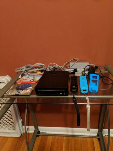 Black Wii with Game, Soundtrack, and Accessories