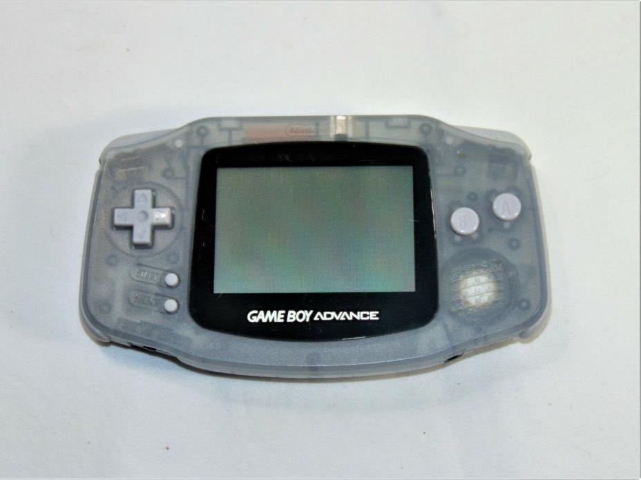 Nintendo Game Boy Advance Glacier Handheld System AGB-001