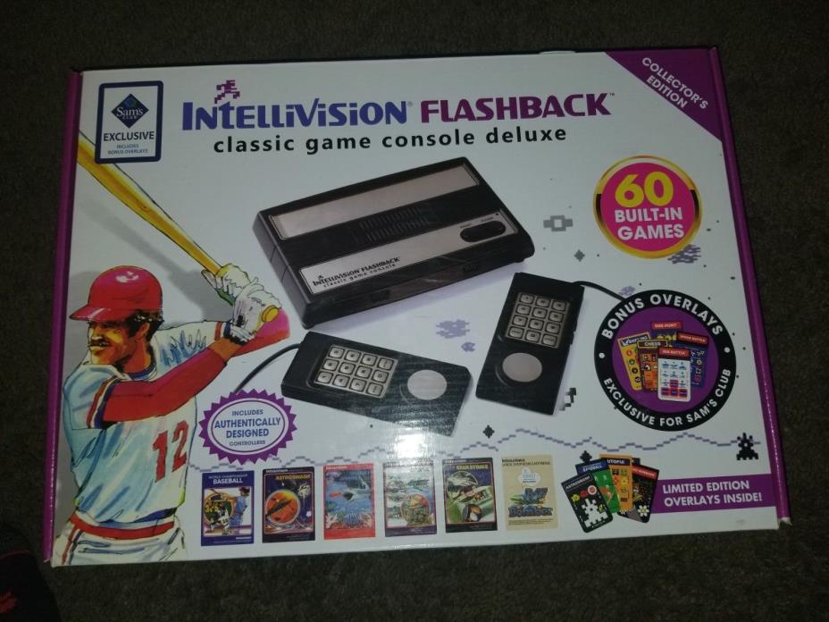 Intellivision Flashback Classic Game Console Deluxe-Collector's edition. rare