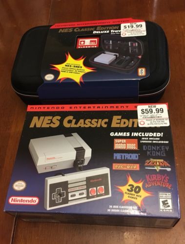 Nes classic edition And Carry Case