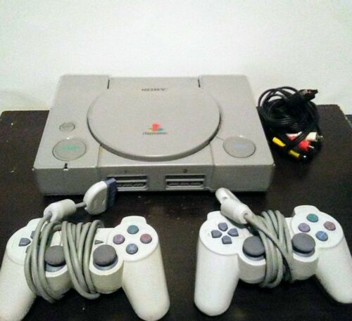 SONY PLAYSTATION LAUNCH EDITION GRAY CONSOLE  (SCPH-9001)   *** WORKS ***
