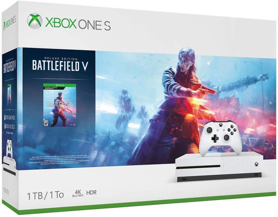 Xbox One S 1 TB Battlefield V Deluxe Edition Bundle