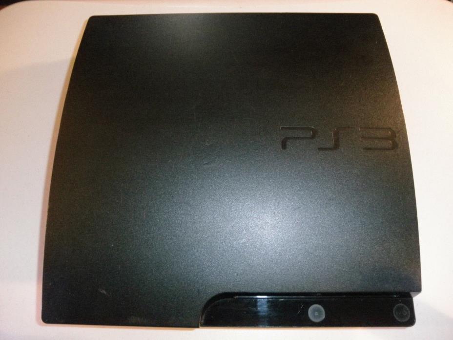 Sony Playstation 3 PS3 CECH-3001A Console Black 320GB Only - No Accessories