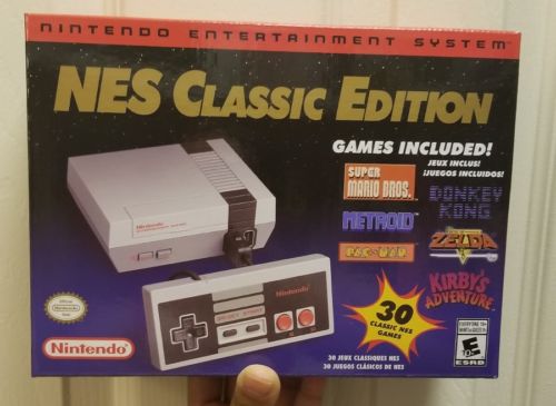 Authentic Nintendo Classic Edition NES Mini Game Console USA Brand New in stock