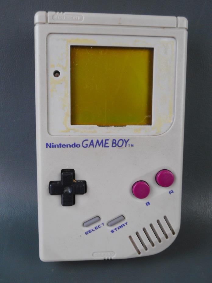 Original Nintendo GameBoy-Works But Has Issues-For Parts Or Repair-Free Shipping