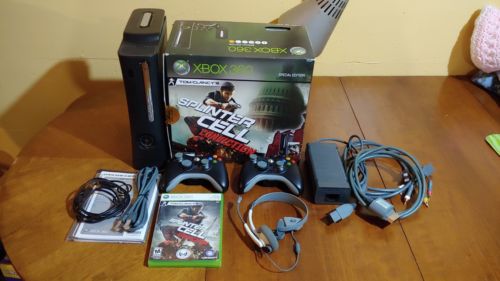 Xbox 360 System Splinter Cell Conviction console