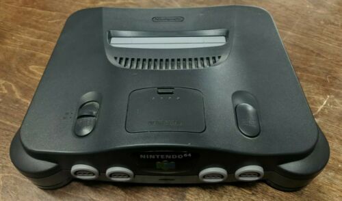 Nintendo 64 N64 Launch Edition Charcoal Grey Working NTSC Console Only Tested