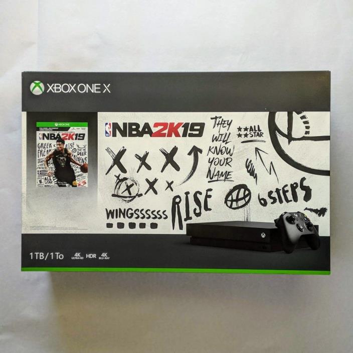 Xbox One X 1TB Console - NBA 2K19 Bundle ***BRAND NEW***