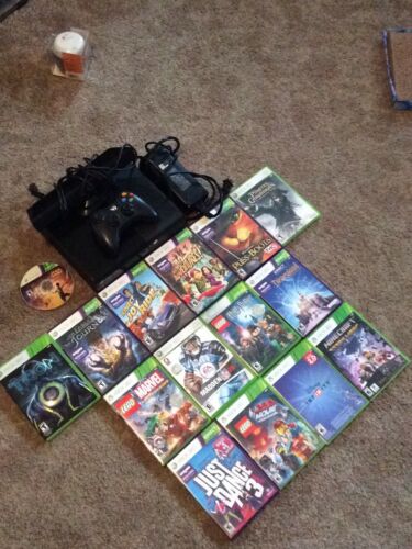 Microsoft Xbox 360 E with Kinect 4GB Black Console (PAL)