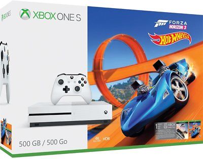 NIB! Microsoft Xbox One S 500GB Console - Forza Horizon 3 Hot Wheels Bundle