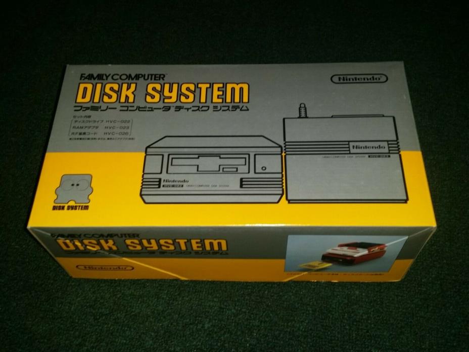 NINTENDO FAMILY COMPUTER DISK SYSTEM NEW REFURBISHED