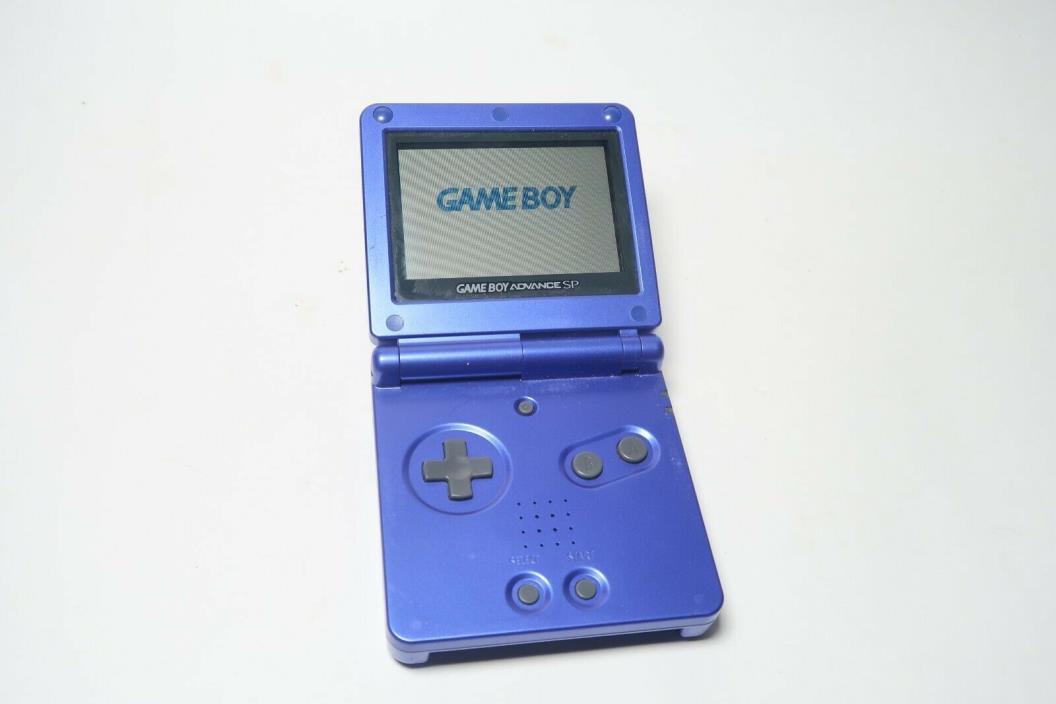 Blue Nintendo Gameboy Advance GBA SP AGS-001