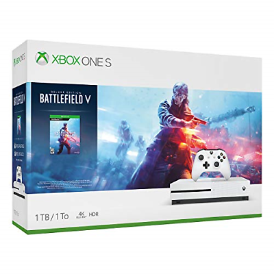 Xbox One S 1TB Console - Battlefield V Bundle