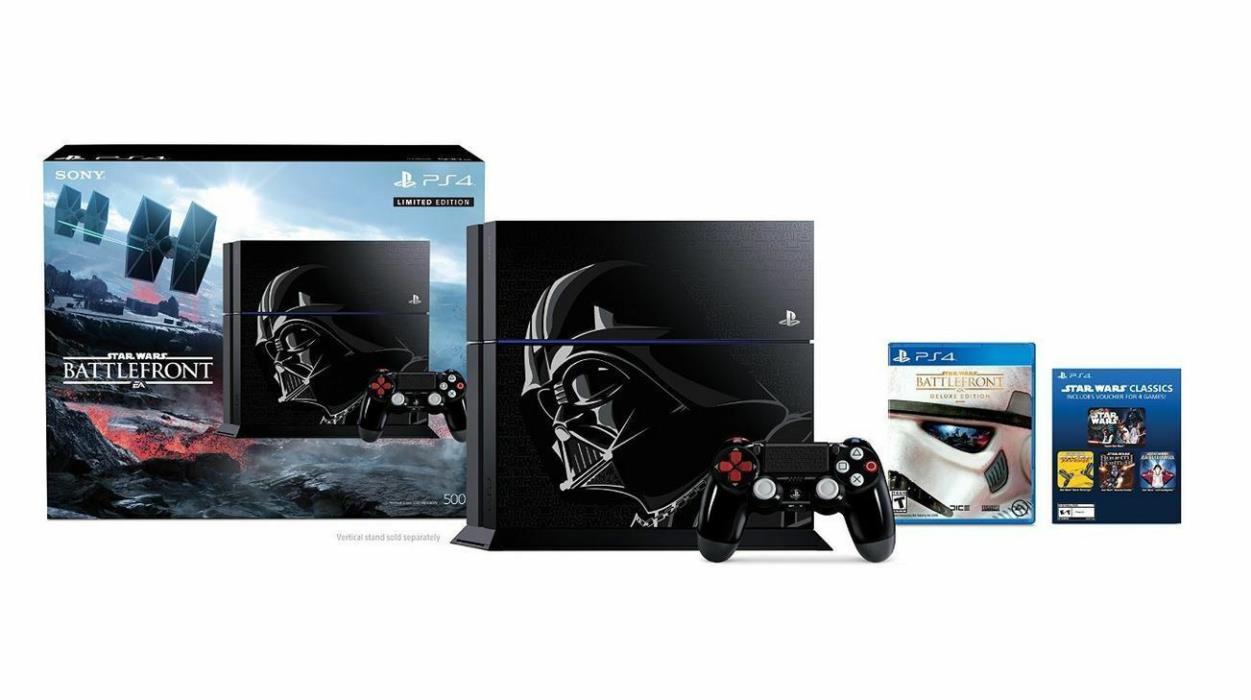 PlayStation 4 500GB Console - Star Wars Battlefront Bundle LIMITED EDITION