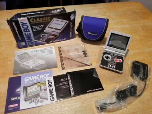 Nintendo Game Boy Advance SP Classic NES Edition( GBA ) CIB Nice