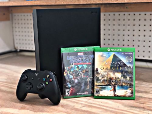 Xbox One X Bundle With 2 Games And A Controller