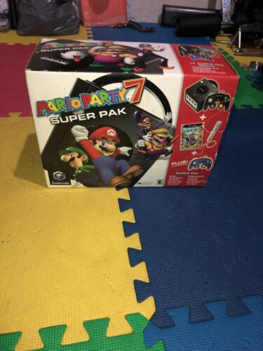 Mario Party 7 Super Pak Cib Complete In Box System Console Nintendo Gamecube